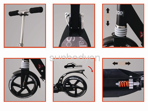 Hot sales EN14619 Pro Adult Scooter for good quality Front Suspensions