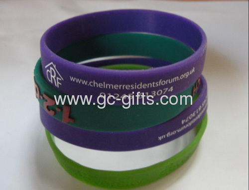 Custom cheap silicone wristbands