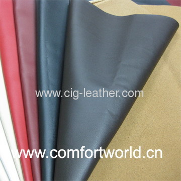 Artificial Leather For Furniture Decoration Flocking With Genuine Leather