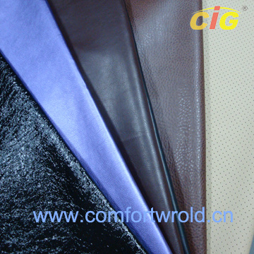 Pu Coated Leather Fabric For Car Seat Cover