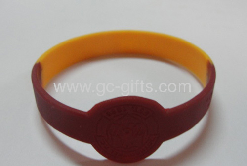 Personalized promotional rubber bracelets