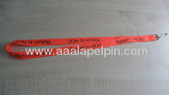 polyester lanyards in difference colors