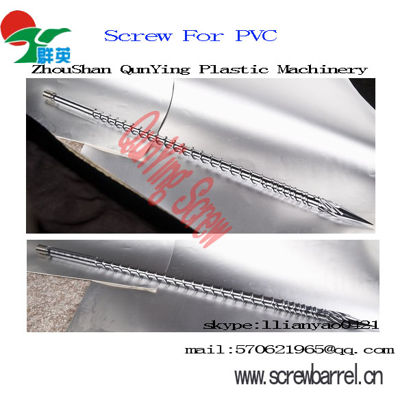 skd61/bimetallic injection screw for pvc