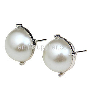 2013 Fashion Women Jewelry J Crew Cream Parl Stud Earring Sale