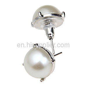 2013 Fashion Women Jewelry J Crew Cream Parl Stud Earring Sale