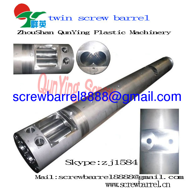 parallel twin screw and cylinder