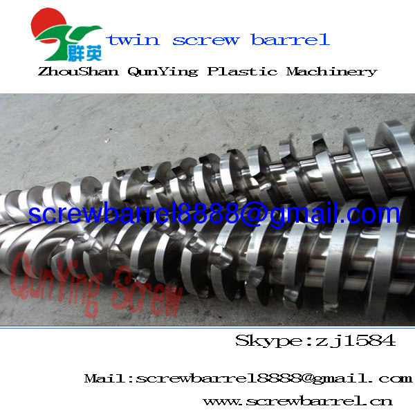 bimetallic twin screw barrel professional manufacturer of twin bimetallic screw barrel