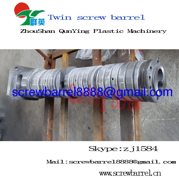 bimetallic conical twin screw barrel