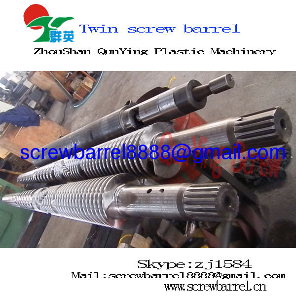 conical twin screw cylinder