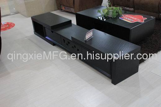 Qingxie Q6106 Modern simple style Glass/tempering glass TV stands Cabinets