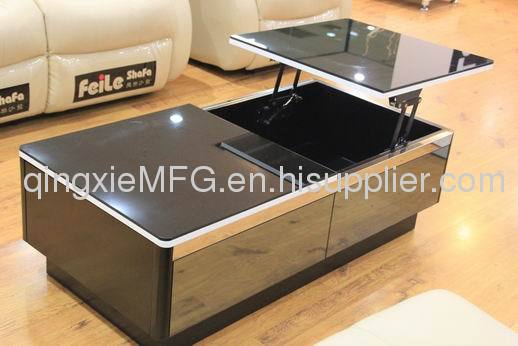 Qingxie Q6122 Modern simple style Glass/Tempering glass Tea table coffee tables