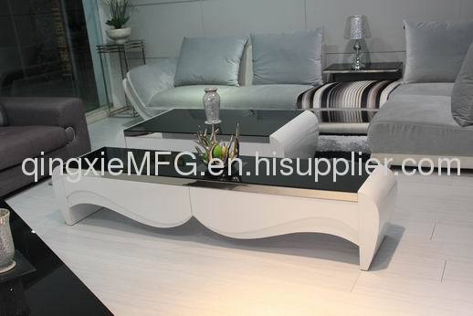 Qingxie Q6124 Modern simple style Glass/tempering glass TV stands Cabinets Tea table