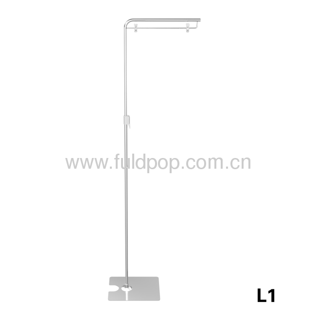 supermarket ground metal pop price display stand