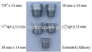 spark plug adapter