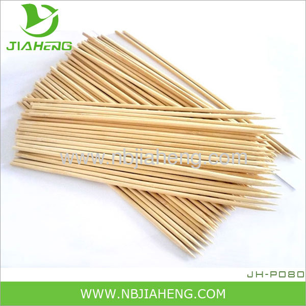 8 inch to 12 inch Round Natural BBQ Bamboo Skewers 