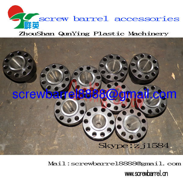 plastic machinery segment screw barrel accessory/parts