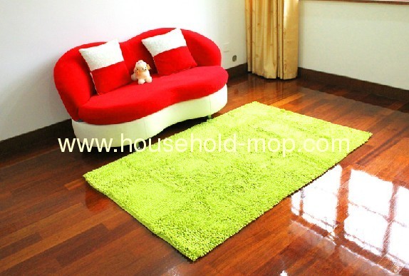 hot sale anti slip chenille cotton baby floor mat