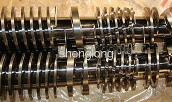 tungsten carbide conical twin screw barrel for plastic extruder 