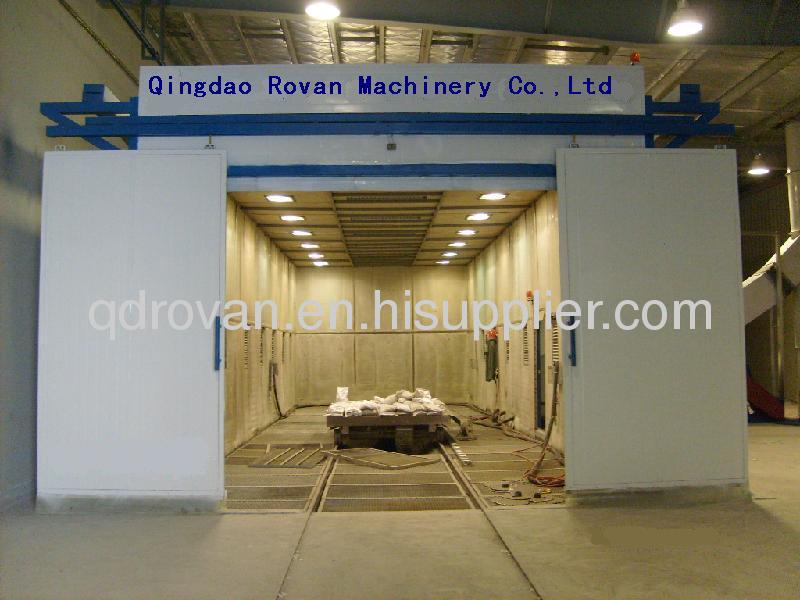 Q26 Series Steel Structures Shot Blasting Room