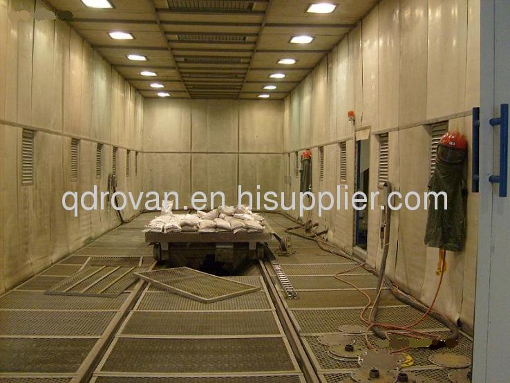 Q26 Series Steel Structures Shot Blasting Room