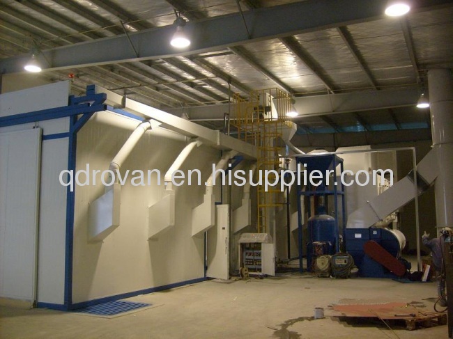 Q26 Series Steel Structures Shot Blasting Room