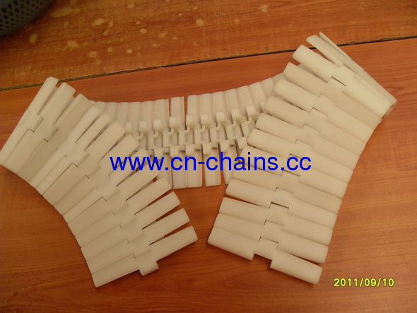 Plastic sideflexing table top conveyor chains(RW880STAB)