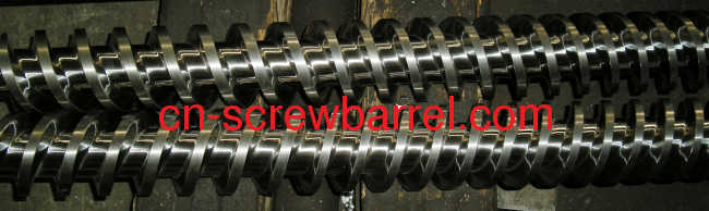Extruder parallel twin screw and barrel for PP/PVC/ABS/PS 