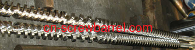 Battenfeld 135mm parallel twin screws and cylinder for extruder machine