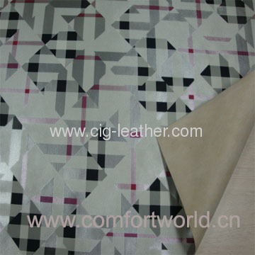 Pvc Leather Fabric For Luggage Bag Wallet Belt