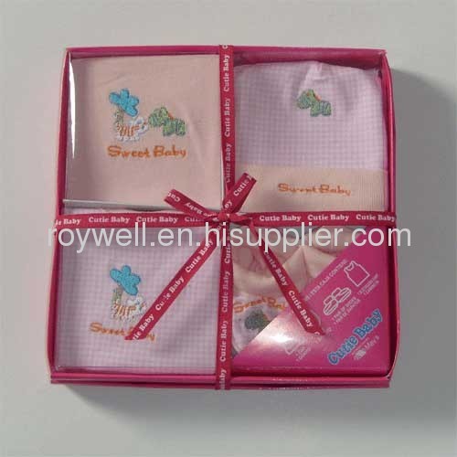 Baby gift sets for newborn baby clothing 4pcs
