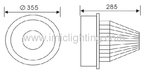 60W LED Gas Station Light 