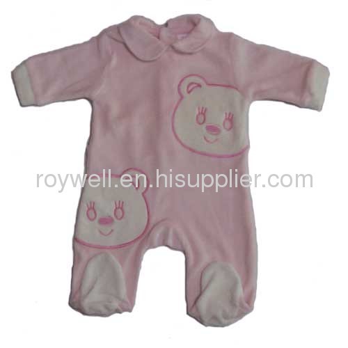 100% cotton long sleeve infant bodysuit