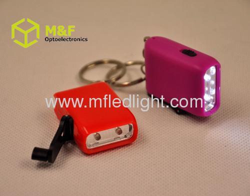 Colorful mini promotional led promotional keychain light