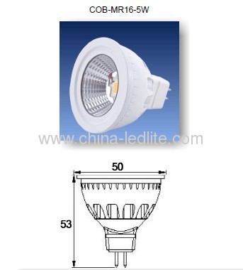 COB 5W LED Spot Light with Rohs and CE avaliable