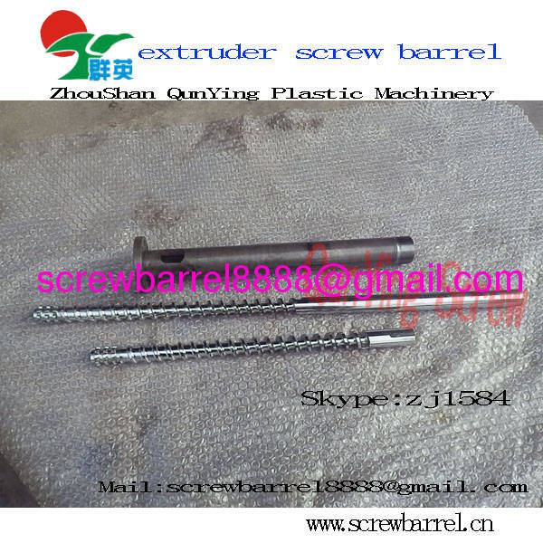 PVC pipe nitrided screw barrel for extrusion line