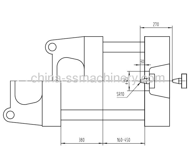 Variable pump plastic injection molding machine