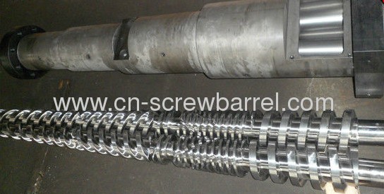 twin screw pe pipe extruder line 