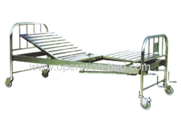 stainless steel double-rocked bed