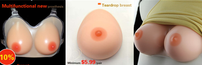 Silicon real boobs for transgender man