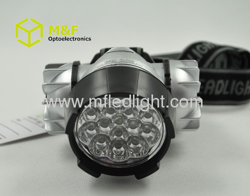 Plastic 16 LED high power miner headlamp