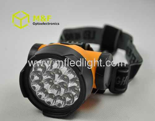 Plastic 19 Straw hat LED high power mining helmet light