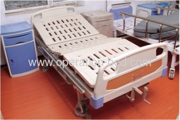 ABS nursing bed with wheels