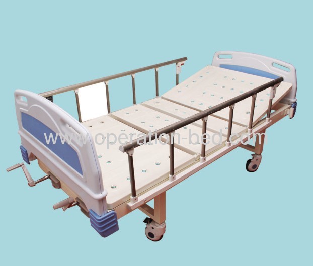 Durable adjustable metal nursing bed