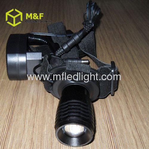 Aluminum 3Watt high power cree Q3 head light to wear