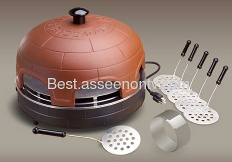 PIZZA DOME Electric Pizza Oven bake pizza pan as seen on tv