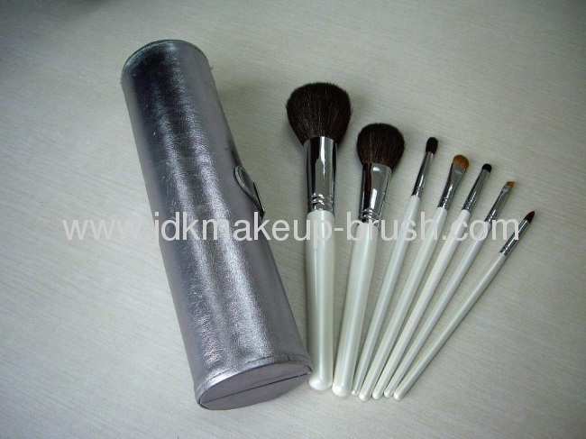 7pcs High quality Makeup Brush Set with White handle 