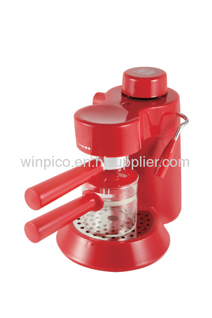 4-Cup Steam Espresso Machine, espresso coffee maker