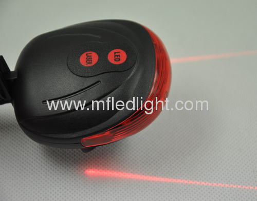 Plastic 5LED+2 laser led outdoor laser lighting ningbo