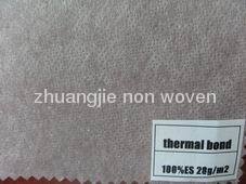 100%ES thermal bond non woven fabric 