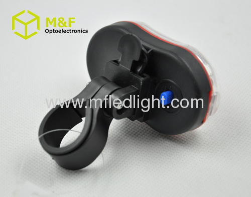 Plastic 9 red LED bike light